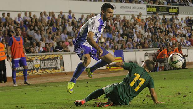 Agus Medina fa quatre anys al Sabadell-Castellón, últim partit de Copa del Rei jugat pels arlequinats | Pedro Salado
